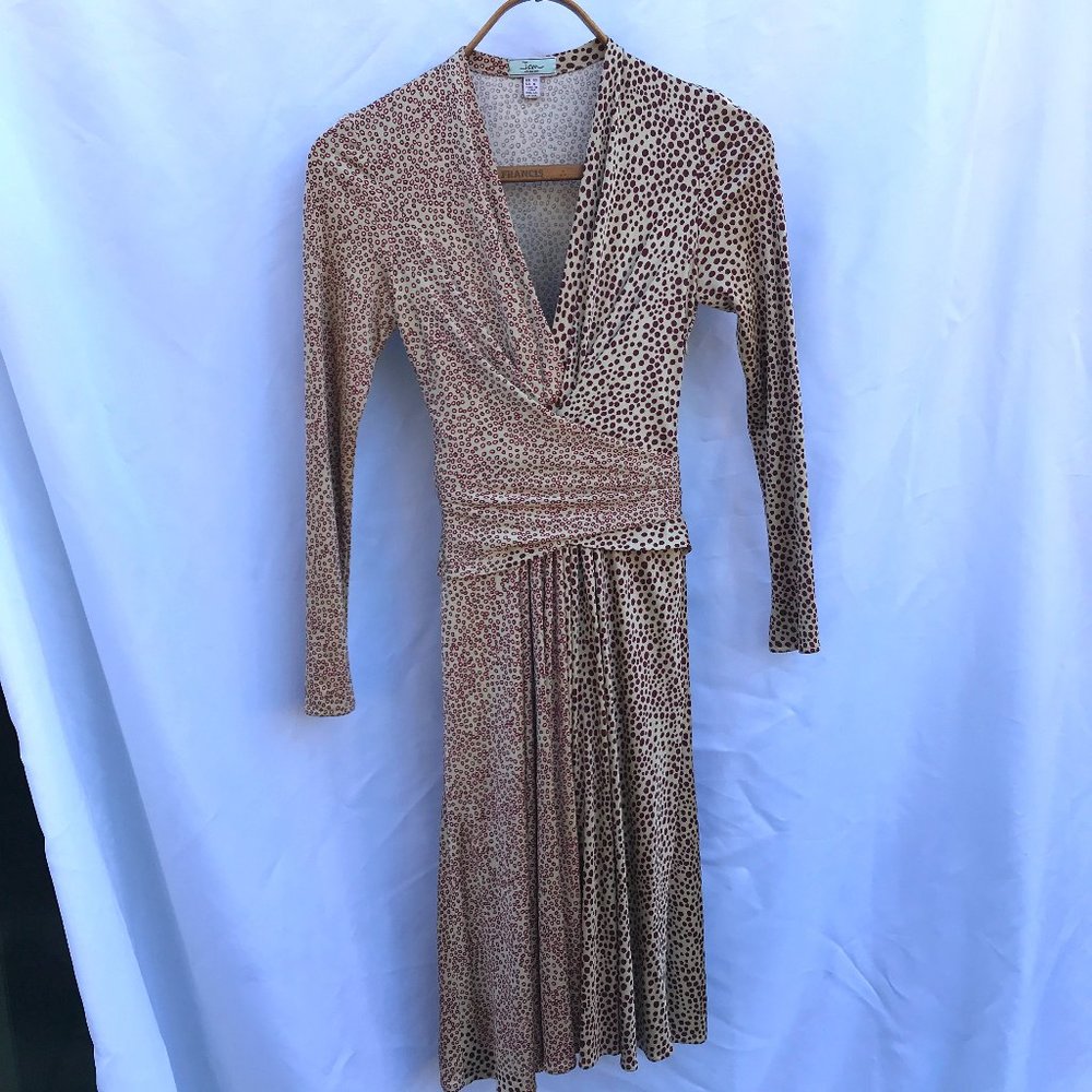 ISSA London classic silk wrap dress Kate Middleton - Size 6